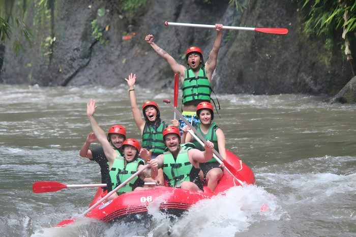 Ubud River Rafting & Tegenungan Waterfall Day Tour